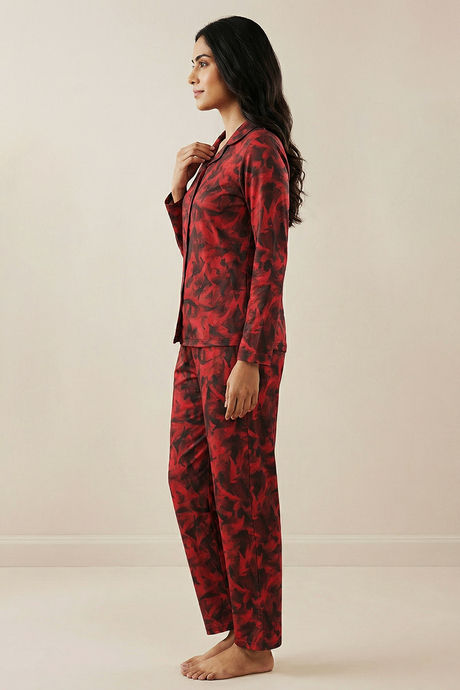 Zivame Buttersoft Knit Poly Pyjama Set - Tap Shoe — image 3